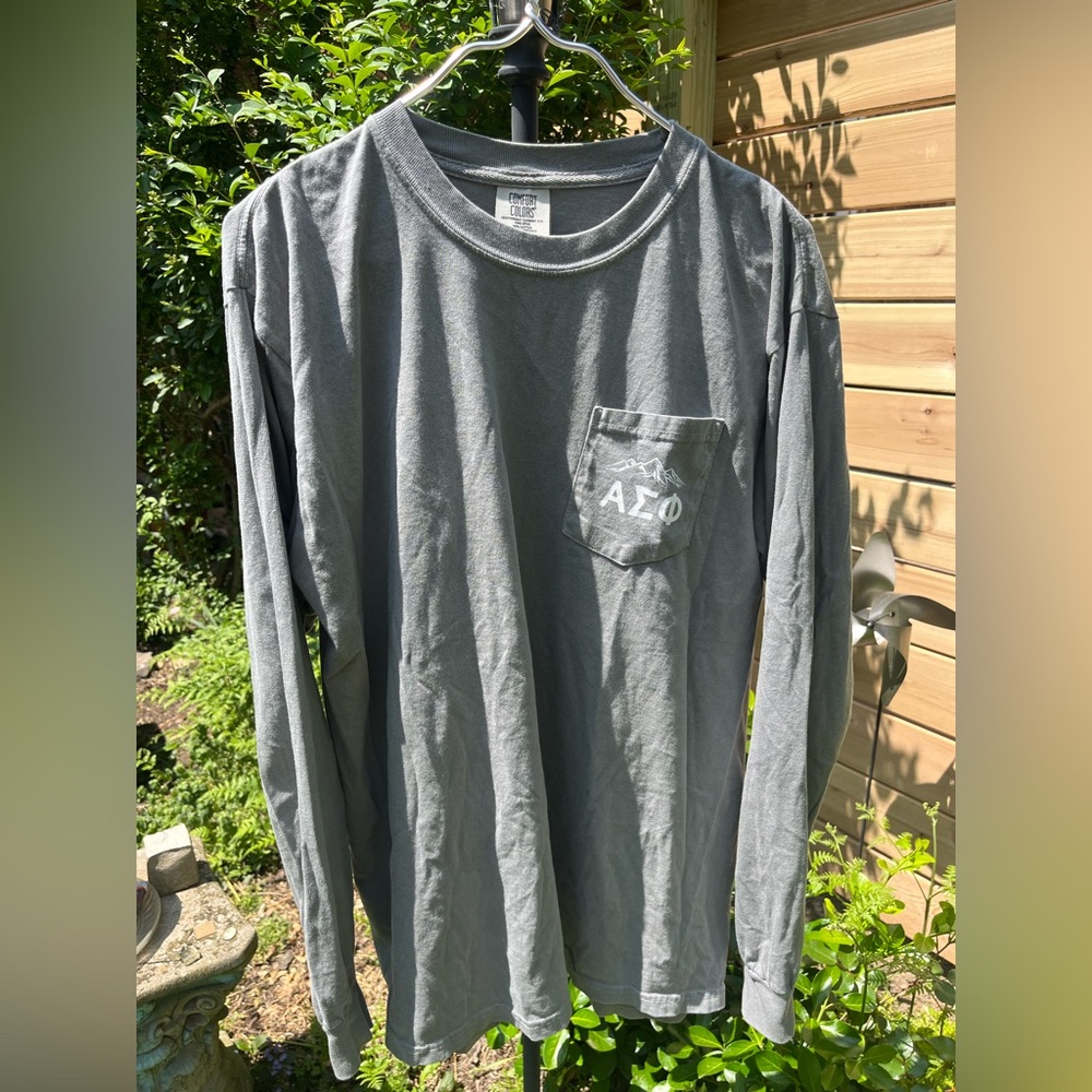 Fraternity ΑΣΦ Long Sleeved Flag Shirt